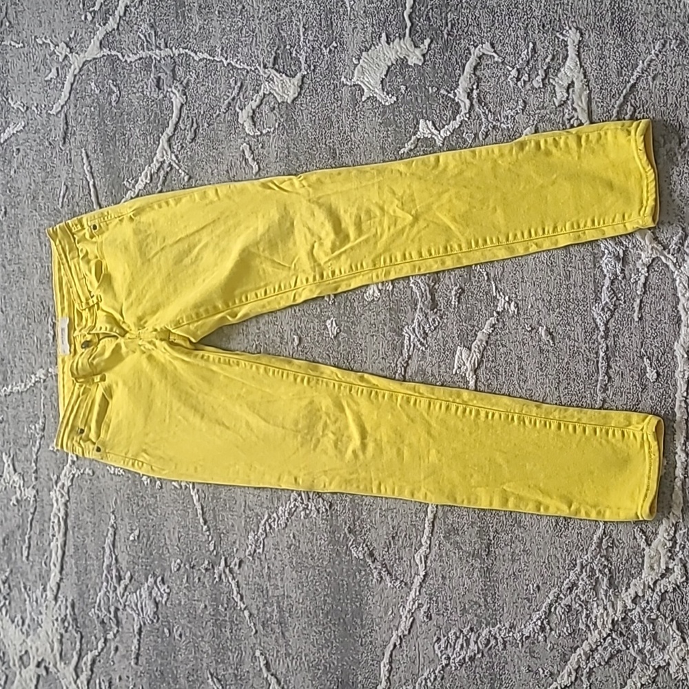 Workshop Andrea Jovine yellow jeans in size 6
